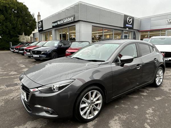 Used 2017 Mazda Mazda3 2.0 SKYACTIV-G Sport Nav Hatchback 5dr Petrol Manual Euro 6 (s/s) (121 ps) at Horizon Honda