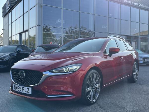 Used 2019 Mazda Mazda6 2.0 SKYACTIV-G Sport Nav+ Tourer 5dr Petrol Manual Euro 6 (s/s) (165 ps) at Horizon Honda