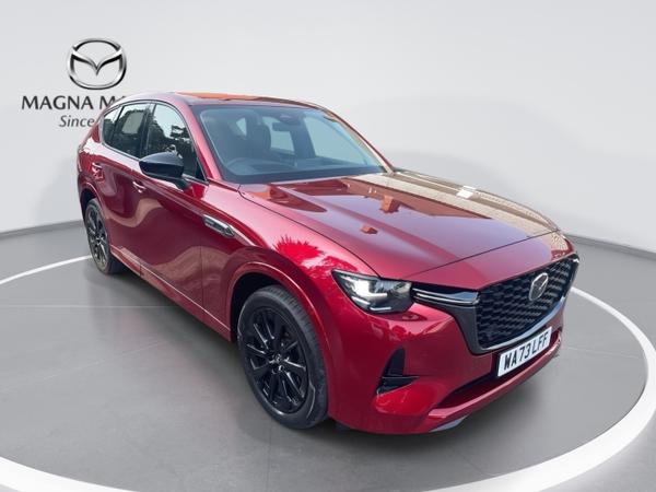 Used 2023 Mazda CX-60 2.5 e-SKYACTIV 17.8kWh Homura SUV 5dr Petrol Plug-in Hybrid Auto 4WD Euro 6 (327 ps) at Poole Subaru