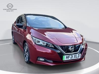 Used 2021 Nissan Leaf 40kWh Tekna Hatchback 5dr Electric Auto (150 ps) at Dorchester Nissan