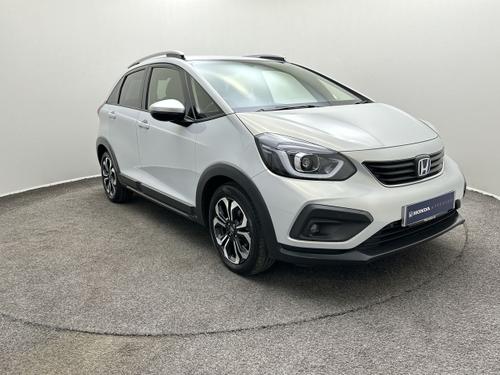 Used 2023 Honda JAZZ 1.5 i-MMD Hybrid Crosstar EX 5dr eCVT White at Aylesbury Motor Group