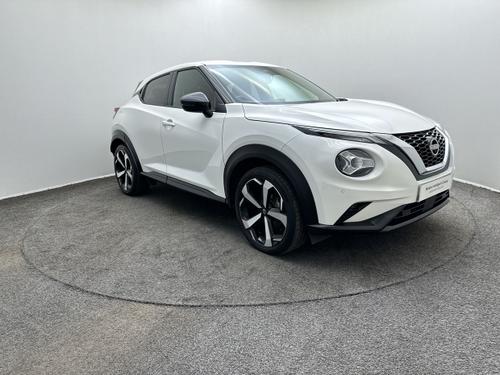 Used 2023 Nissan JUKE 1.0 DiG-T 114 Tekna 5dr Arctic White at Aylesbury Motor Group