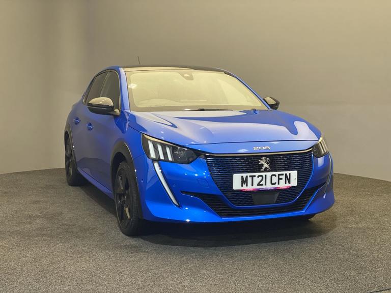 Used 2021 PEUGEOT E-208 50kWh GT (VQ) at Eddie Wright Car Supermarket