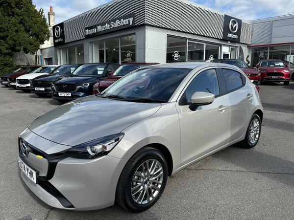 Used 2024 Mazda Mazda2 1.5 e-SKYACTIV G MHEV Exclusive-Line Hatchback 5dr Petrol Manual Euro 6 (s/s) (90 ps) at Horizon Honda