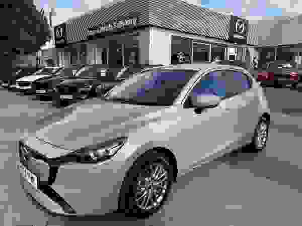 Used 2024 Mazda Mazda2 1.5 e-SKYACTIV G MHEV Exclusive-Line Hatchback 5dr Petrol Manual Euro 6 (s/s) (90 ps) at Poole Subaru