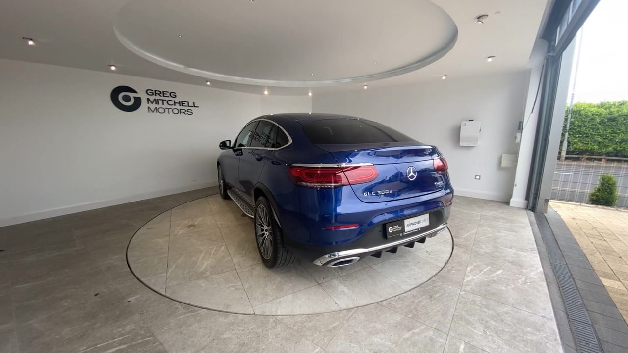 2021 MERCEDES GLC COUPE GLC 300d 4Matic AMG Line Premium 5dr 9G-Tronic - vehicle photo 3 for sale on PureCar