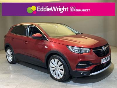 Used 2019 Vauxhall GRANDLAND X 1.2 T Elite Nav (NQ) Red at Eddie Wright Car Supermarket