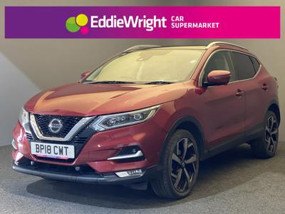 2018 QASHQAI 1.5 DCI 110 BHP TEKNA NQ PAN ROOF LEATHER PARK PACK CAM... photo