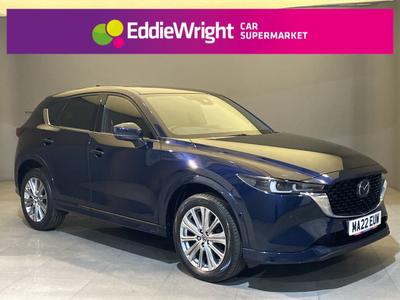 Used 2022 MAZDA Cx-5 2.0 SkyActiv-G GT Sport SUV (VQ) Blue at Eddie Wright Car Supermarket