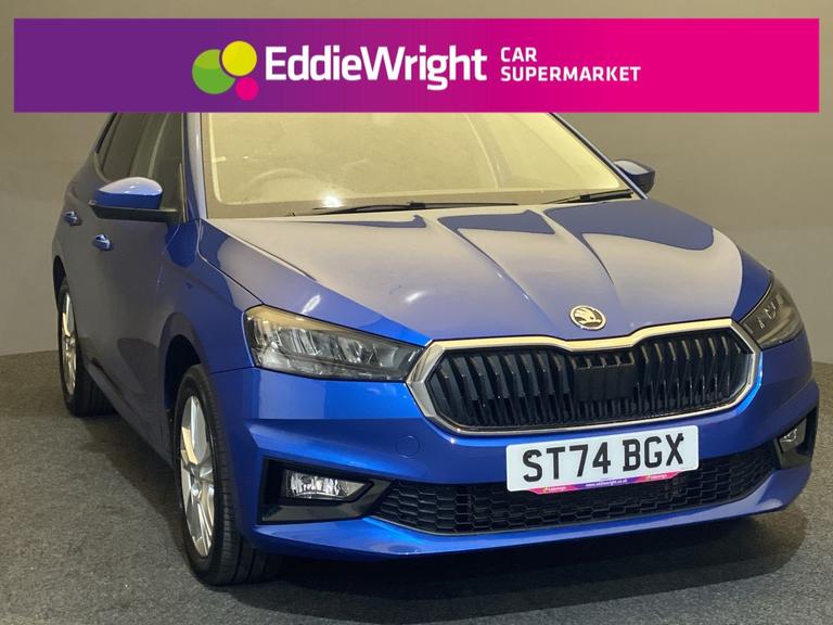 Used 2024 Skoda FABIA 1.0 TSI SE L NAV (NQ) Blue at Eddie Wright Car Supermarket