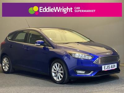 2015 FORD FOCUS 1.0T ECOBOOST 125 BHP TITANIUM NQ SAT NAV BLUETOOTH CRUISE PRICE 3,798... photo