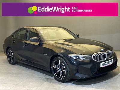 Used 2023 BMW 3 Series 330E 2.0T 12KWH 292 Bhp M Sport (VQ) Black at Eddie Wright Car Supermarket