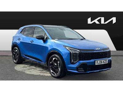 Used 2026 Kia Sportage 1.6 T-GDi DCT GT-LINE S Blue Flame at Kia Motors UK