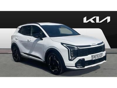 Used 2025 Kia Sportage 1.6 T-GDi DCT GT-LINE Fusion White at Kia Motors UK