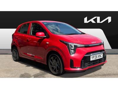 Used 2026 Kia Picanto 1.0 GDi AMT PURE Blaze Red at Kia Motors UK