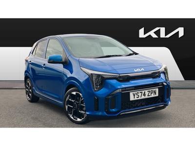 Used 2024 Kia Picanto 1.0 AMT GT-LINE Azure Blue at Kia Motors UK