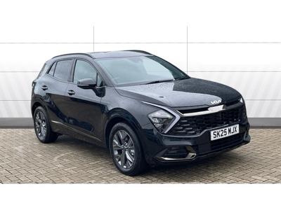 Used 2025 Kia Sportage 1.6 T-GDi HEV SHADOW Phantom Black at Kia Motors UK