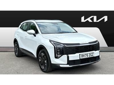 Used 2025 Kia Sportage 1.6 T-GDi HEV PURE Fusion White at Kia Motors UK