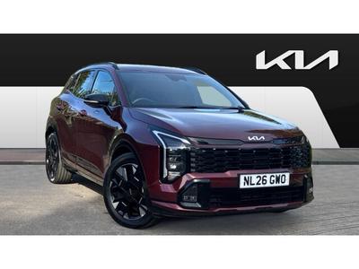 Used 2026 Kia Sportage 1.6 T-GDi HEV GT-LINE Magma Red at Kia Motors UK