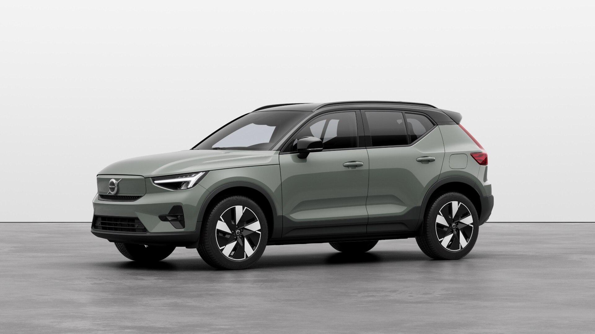 volvo xc40 recharge sage green