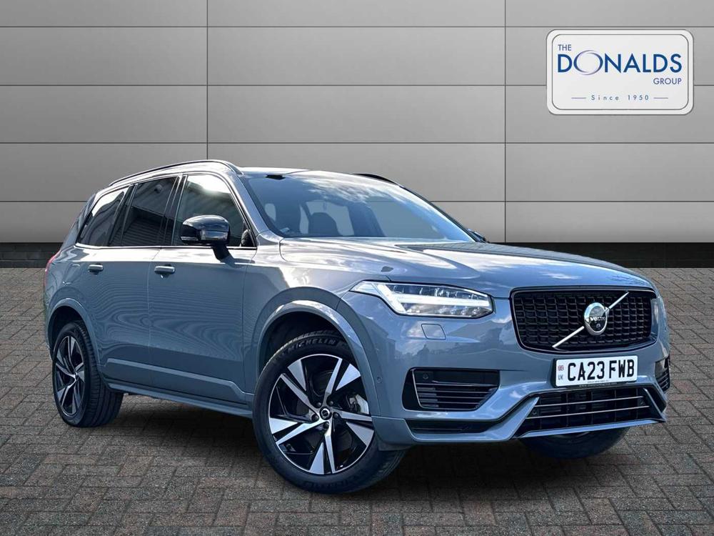 Used 2023 Volvo XC90 Recharge Plus, T8 AWD plug-in hybrid, Electric/Petrol, Dark, 7 Seats at Donalds Group